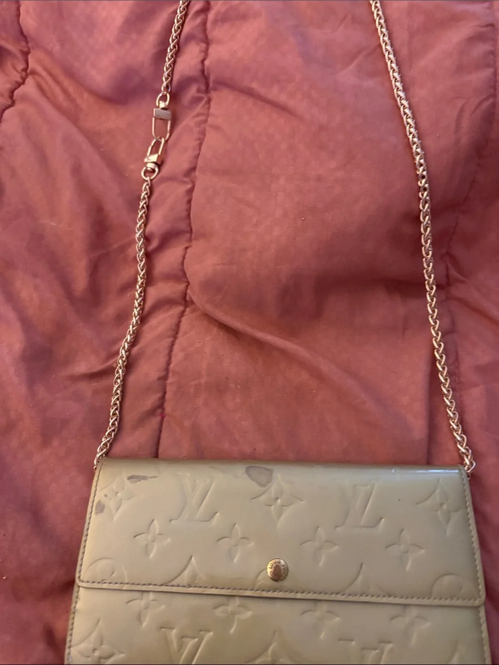 Louis Vuitton monogram embossed